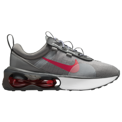 Boys' Grade School - Nike Air Max 2021 - Flat Pewter/Siren Red