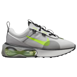Boys' Grade School - Nike Air Max 2021 - Summit White/Volt-Photon Dust/Black
