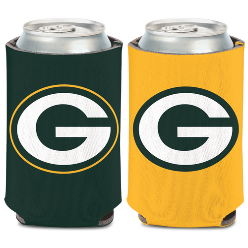 Womens Green Bay Packers WinCraft Green Bay Packers 12 OZ Can Cooler - Adult - Green / White / Gold