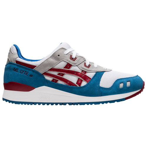 

ASICS Tiger Mens ASICS Tiger GEL-Lyte III - Mens Running Shoes Beet Juice/Azure Size 8.0