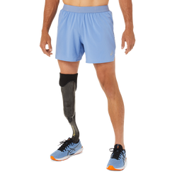 Men's - ASICS® Road 5" Running Shorts - Blue Harmony