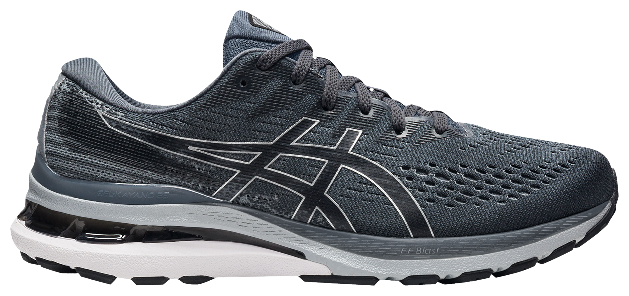 Men's GEL-KAYANO 28, Black/White, Running