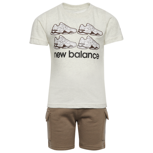New Balance Boys   9060 T-shirt And Cargo Short Set
