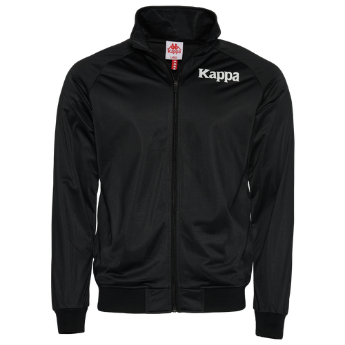 

Kappa Mens Kappa Authentic Angost Track Jacker - Mens Black/Gold Size M