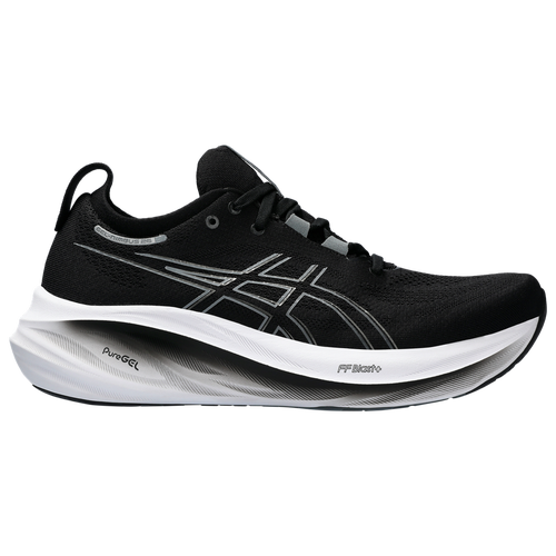 

ASICS Mens ASICS® Nimbus 26 - Mens Running Shoes Black/Graphic Grey Size 12.0