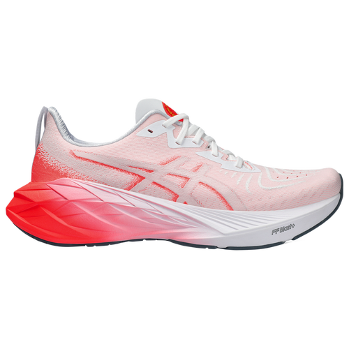 

ASICS Mens ASICS® Novablast 4 - Mens Running Shoes White/Sunrise/White Size 10.0