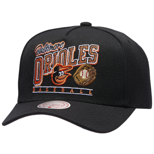 Mitchell & Ness Baltimore Orioles  Orioles Baseline Pro Pinch Cap In Black
