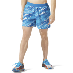 Men's - ASICS® 5" Running Shorts - Brilliant Blue/Reborn Blue