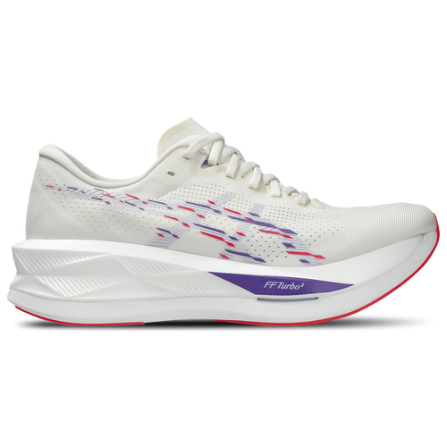 Mens ASICS® Sonicblast - Running Shoes - Cream / Blue
