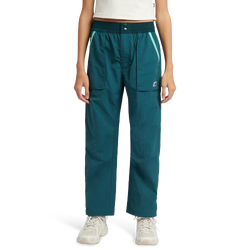 Girls' Grade School - New Balance NB GSG PREMIUM BARREL CARGO PANT - Green/Green