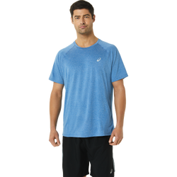 Men's - ASICS® Ready-Set Lyte Short Sleeve T-Shirt - Lake Drive Heather