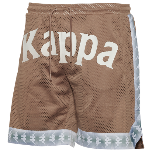 Kappa Mens 222 Banda Vosker Mesh Short In Tan/tan ModeSens