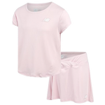 New Balance Rib Top & Skort Set
