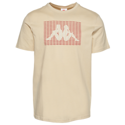 Men's - Kappa Authetic Graphik Ramone T-Shirt - Beige/Beige