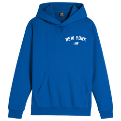 Men's - New Balance Boston Heritage Hoodie - Blue