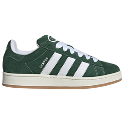 Boys' Grade School - adidas Originals Campus 00s - Dark Green/White