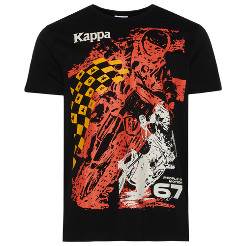 

Kappa Mens Kappa Authentic Orson T-Shirt - Mens Black Size XL