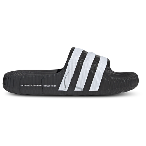 

adidas Originals Mens adidas Originals Adilette 22 - Mens Shoes Black/Black Size 08.0