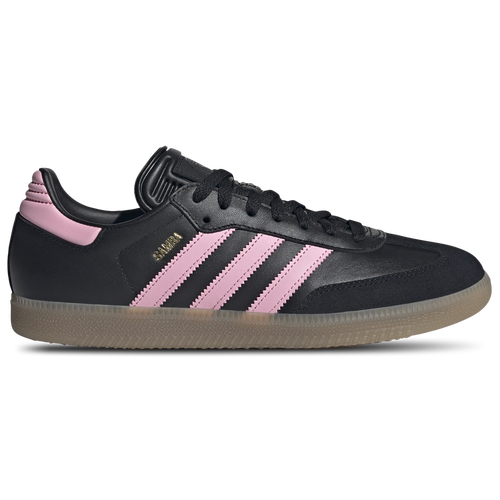 

adidas Boys adidas Samba x Messi - Boys' Grade School Soccer Shoes Black/Pink Size 4.5