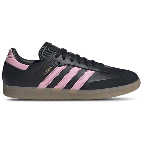 

adidas Boys adidas Samba x Messi - Boys' Grade School Soccer Shoes Black/Pink Size 6.0