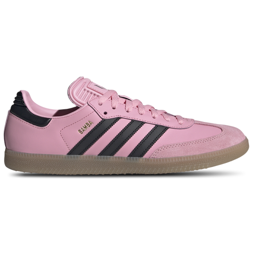 

adidas Boys adidas Samba x Messi - Boys' Grade School Soccer Shoes Pink/Black Size 4.0