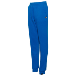 Boys' Grade School - New Balance Fleece Joggers - Blue Oasis/White