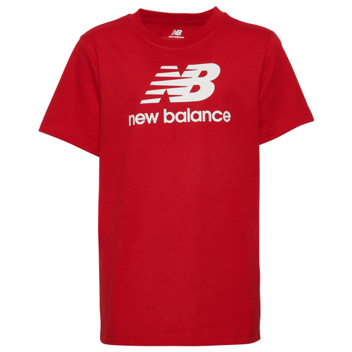 

Boys New Balance New Balance Logo T-Shirt - Boys' Grade School Team Red Size M