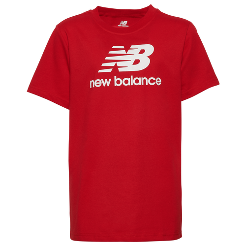 

Boys New Balance New Balance Logo T-Shirt - Boys' Grade School Team Red Size L