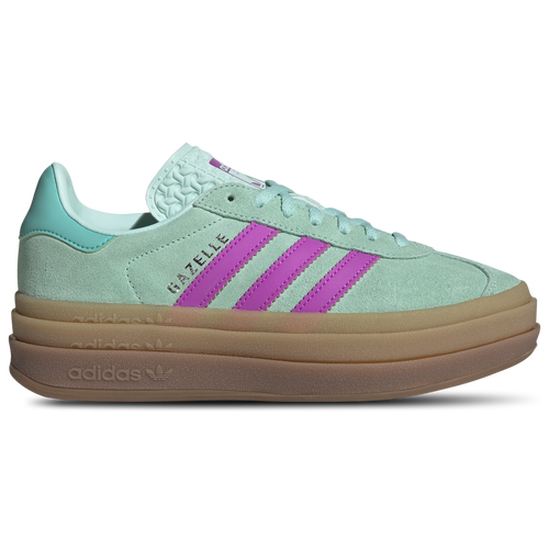 

adidas Originals Girls adidas Originals Gazelle Bold - Girls' Grade School Shoes Teal/Purple Size 06.0