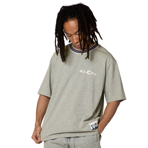 

All City By Just Don Mens All City By Just Don T-Shirt - Mens Grey/Grey Size S