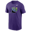 Nike Rays Cooperstown Collection Logo T-Shirt - Men's Purple