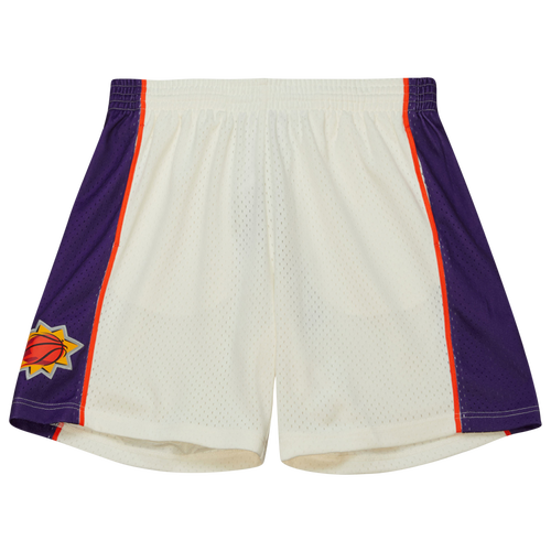 

Mitchell & Ness Mens Phoenix Suns Mitchell & Ness Suns Cream Shorts - Mens Off White/White/White Size L
