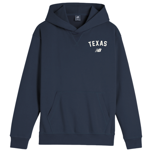 New Balance Mens Boston Heritage Hoodie - Navy