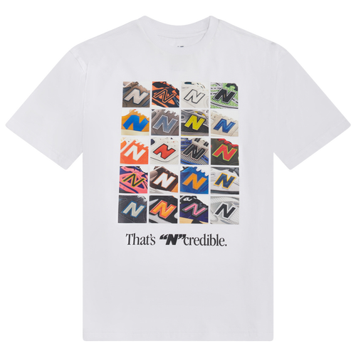 New Balance Graphic T-Shirt - New Balance White/Multi