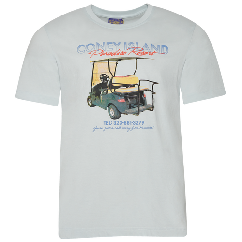 

Coney Island Picnic Mens Coney Island Picnic Getaround Short Sleeve T-Shirt - Mens Blue/Blue Size L