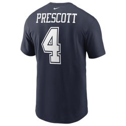 Men's - Nike Cowboys Name & Number T-Shirt - Navy/Navy