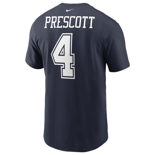 

Nike Mens Dak Prescott Nike Cowboys Name & Number T-Shirt - Mens Navy/Navy Size XL