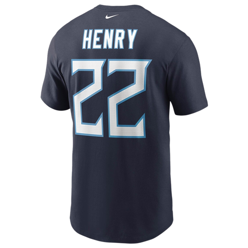 

Nike Mens Derrick Henry Nike Titans Name & Number T-Shirt - Mens Navy/Navy Size XXL