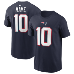 Men's - Nike Patriots Player Short Sleeve T-Shirt - College Navy