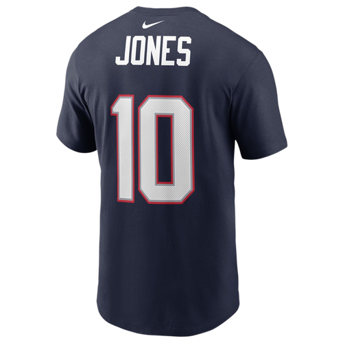 

Nike Mens Mac Jones Nike Patriots Name & Number T-Shirt - Mens Navy/Navy Size 3XL