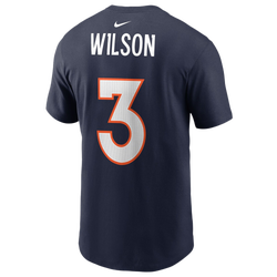 Men's - Nike Broncos Name & Number T-Shirt - Navy/Navy