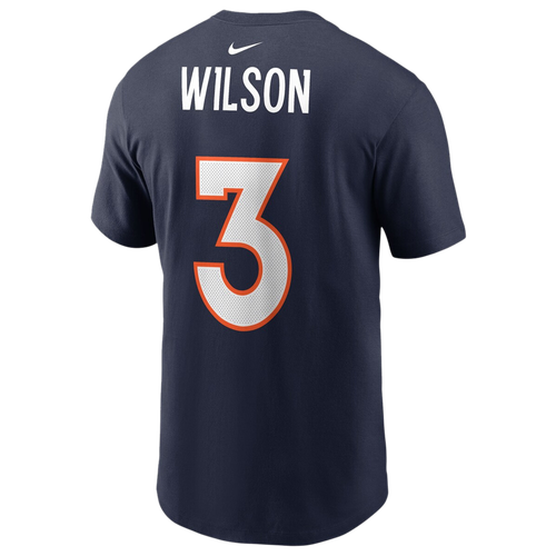 

Nike Mens Russell Wilson Nike Broncos Name & Number T-Shirt - Mens Navy/Navy Size S