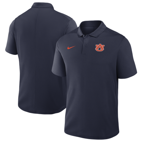 Nike Mens Auburn Tigers Auburn Primary Polo - - Navy Size XXL