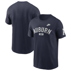 Men's - Nike Auburn Arch Short-Sleeve T-Shirt - Navy