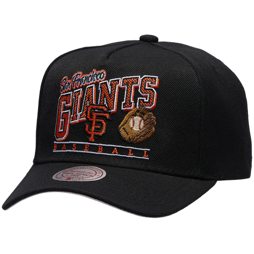 Mitchell & Ness San Francisco Giants  Giants Baseline Pro Pinch Cap In Black