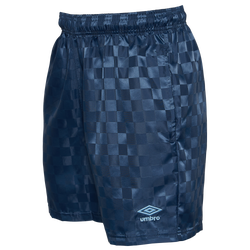 Men's - Umbro Checkerboard Shorts - Sargasso Sea