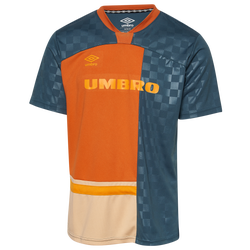 Men's - Umbro Logo Jersey - Stargazer/Burnt Orange