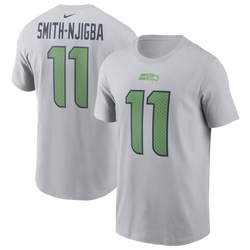 Men's - Nike Seahawks NFL Rival JS11 Short Sleeve T-Shirt - Grey
