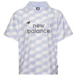 Girls' Grade School - New Balance Megaspeed AOP Soccer Jersey - Purple/White