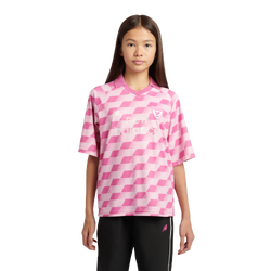 Girls' Grade School - New Balance Megaspeed AOP Soccer Jersey - Pink/Pink